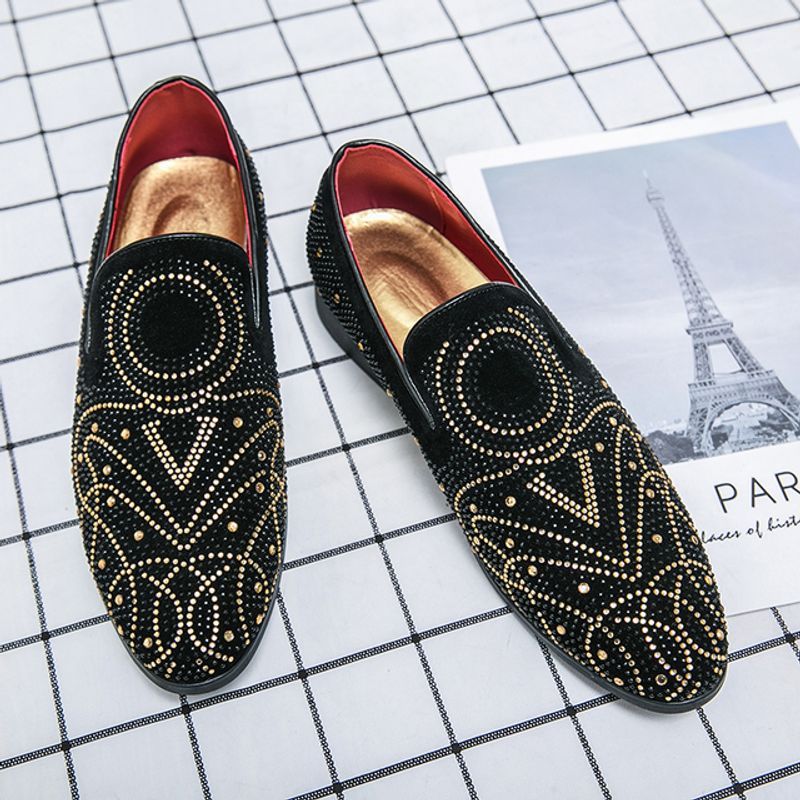 p8 Suede Leather Loafers Casual Crystal Moccasins Oxfords Shoes Bg Male Party Nightclub Footwear Slip-On Driving Flats_voghion.com