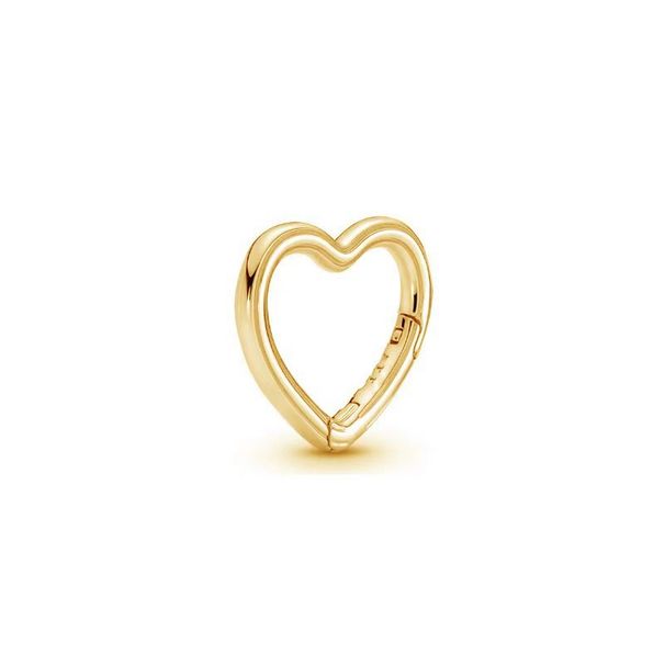 Eleganter Federverschluss aus weißem Kupfer in Herzform für die Herstellung von DIY-Armbändern und Schmuck – modisch und langlebig_voghion.com