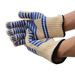 Microwave Anti-Scald Five-Finger Flexible Kitchen Non-Slip Heat-Resistant Oven Gloves Baking BBQ High Temperature_voghion.com