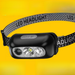 Hohe Helligkeit Stirnlampe Lange Batterielebensdauer Angeln Spezielle Ultra-licht Sensor LED Wiederaufladbare Tragbare_voghion.com