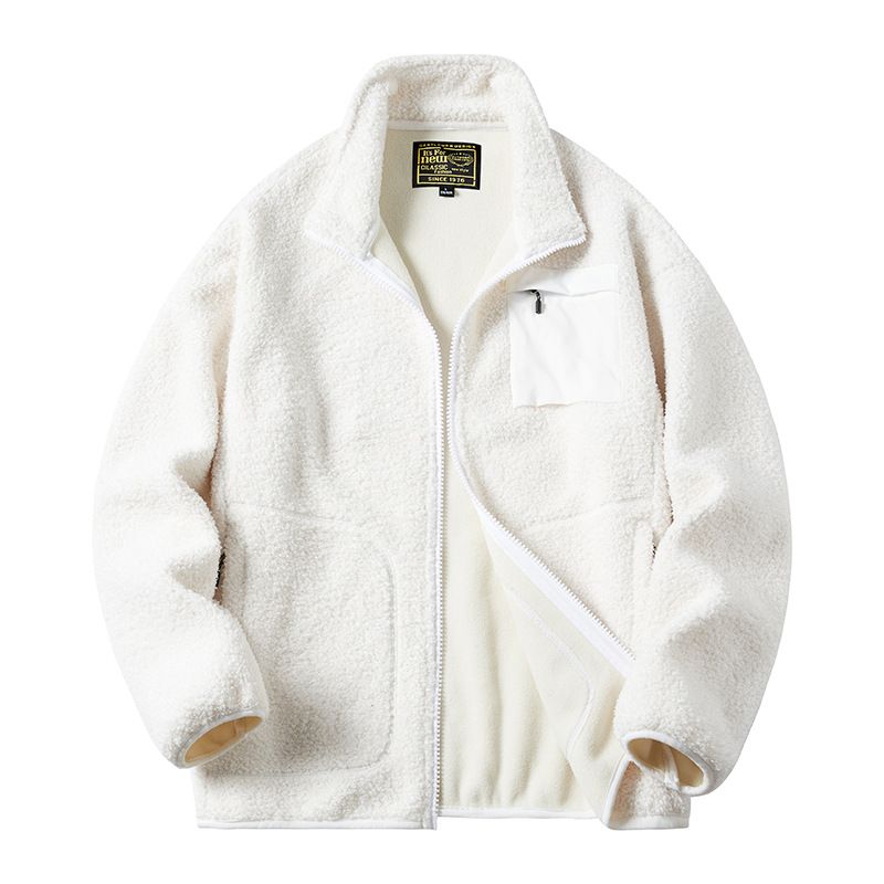 Abbigliamento maschile giacca in pelle di agnello cappotto imbottito in cotone da uomo più velluto e velluto teddy spesso giacca in pile da uomo giacca imbottita in cotone_voghion.com