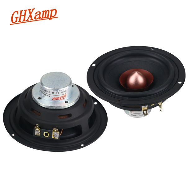 GHXAMP 4 Inch 25W Full Range Unit Speaker DIY Loudspeaker Vocal Instrument Three-stage Equilibrium 4OHM 1Pairs_voghion.com