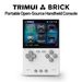 Console portatile TRIMUI BRICK con sistema Linux da 3,2'', schermo IPS da 400PPI, lettore di giochi da 3000mAh_voghion.com