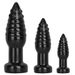 Super Small To Large Three Size Pointed Anal Plug Suction Cup Backyard Anal Sex Products Chrysanthemum Thick Fisting Toys Anal Expansion_voghion.com