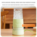 Le Shi Ji Wu Portable Juicer Food-Grade Plastic Small Rechargeable Juice Maker_voghion.com