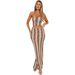 041770Freet 2025 Summer New Crop Backless Color Woven Tube Top Dress Set For Women_voghion.com