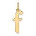 14ky Lowercase Letter F Initial Pendant_voghion.com