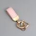 Short Pearl Gold Car Key Chain_voghion.com