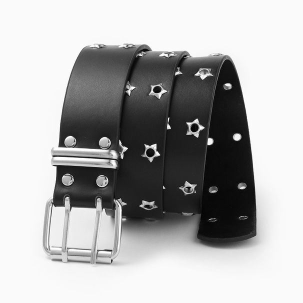 Women's Belts exhaust eye new rivet punk belt cross-border hot Y2K style belt_voghion.com