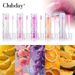 Clubday Square Tube Mirror Thermochromic Fruity Lip Oil – Transparenter Pearl Chameleon Lipgloss für anpassbaren Glanz_voghion.com