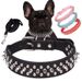 Collier anti-morsure pour chien, accessoire tendance, style punk, pour petite et moyenne taille_voghion.com