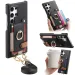 Crossbody Wallet With Card Holder Case For Samsung S25 S24 Plus S23 S22 Ultra S21 FE A56 A36 A26 A16 A06 A55 A35 A15 Ring Cover_voghion.com
