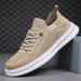 Men's Slip-On Sneakers - Breathable Knit Mesh Casual Shoes For Walking & Daily Wear (Lightweight Comfortable & Easy On/Off Design)_voghion.com