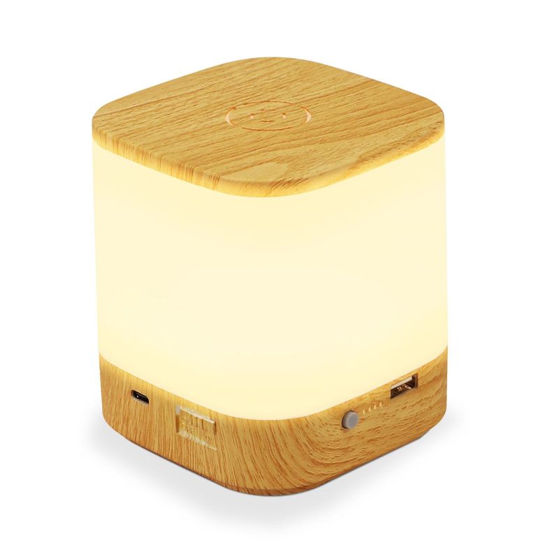 LED Nachttischlampe 2ER Touch Dimmbar - Tischlampe Akku 3600mAH USB Aufladbar Nachttischlampe Kabellos Mit 3 Farbtemperaturen Und Timing Nachtlicht_voghion.com