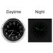 Car Clock Luminous Mini Automobiles Internal Stick-On Digital Watch Mechanics Quartz Clocks Auto Ornament 40mm 43mm_voghion.com
