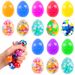 Easter New TPR Vent Water Droplets Egg Squeeze Soft Rubber Adult Squeeze Ball Grape Ball Decompression Toy_voghion.com
