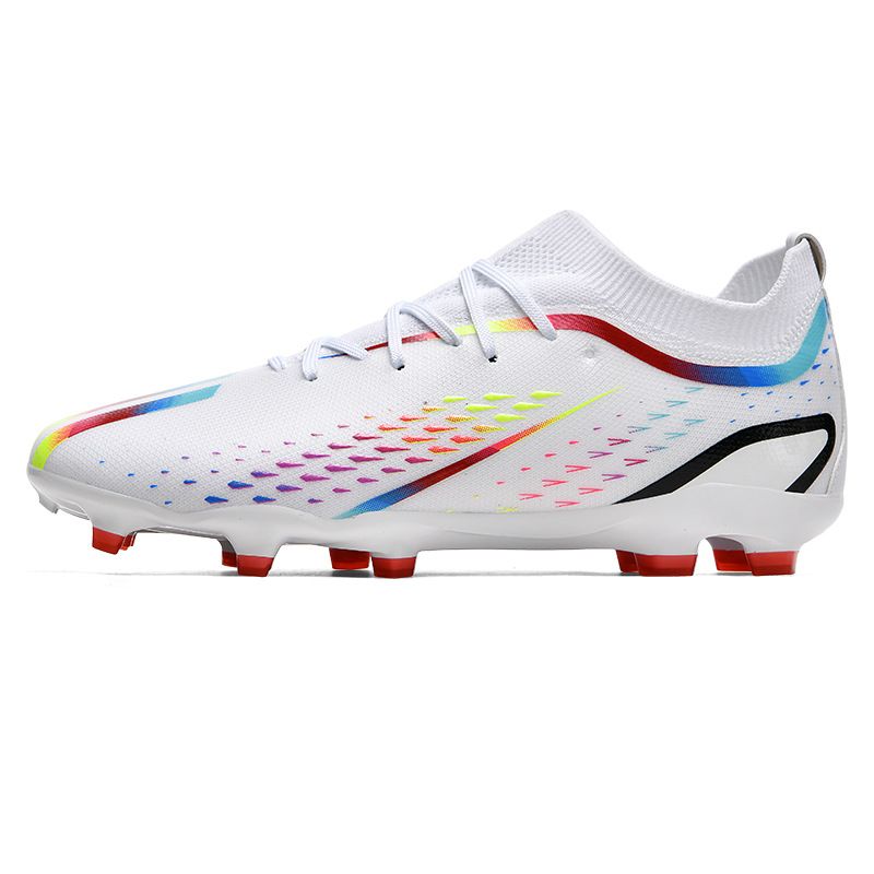 2023 New Breathable Shoes for Men and Women, Wear-Resistant Football Shoes, Indoor Lawn Long Spikes Short Spikes Football Shoes Training Shoes_voghion.com