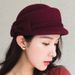 Bianzi Bowknot Woolen Beret British Style Styling Hat Women's Autumn And Winter Fashion Casual Duckbill Cap_voghion.com