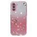 Luxury Bling Gradient Glitter Clear Case For Huawei Nova 10 8 7 Pro 6 5G 5 7SE 9SE 10SE Plating Rose Floral Protector Soft Cover_voghion.com