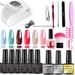 Platform 6-color oil glue nail art 36W/72W photovoltaic lamp tool set_voghion.com