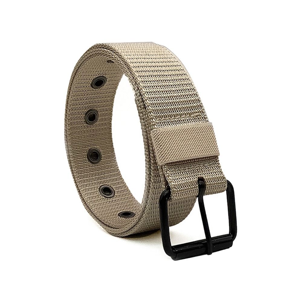 HEIßER männer Legierung Dornschließe Frauen Nylon Canvas Hüftgurt Gürtel für Jeans Designer Kummerbunds_voghion.com