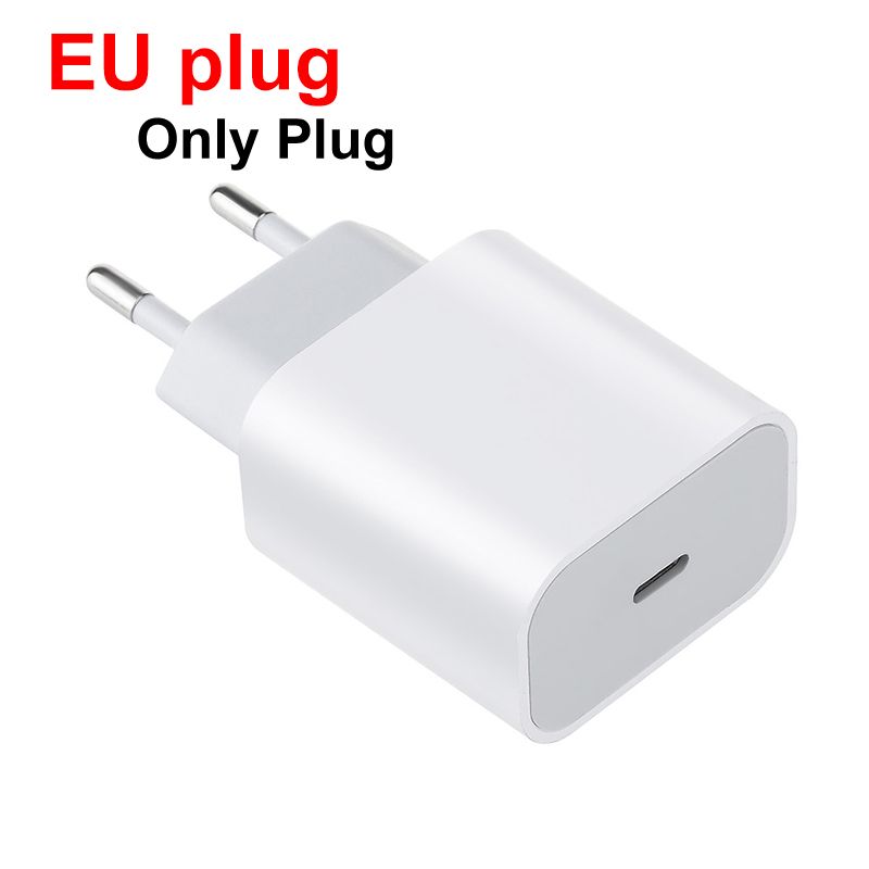 Adaptateur universel de chargeur de téléphone portable de voyage 20W Smart Phone USB Chargeurs rapides Tête de charge pour iPhone 14 13 12 11 Samsung OPPO Vivo_voghion.com