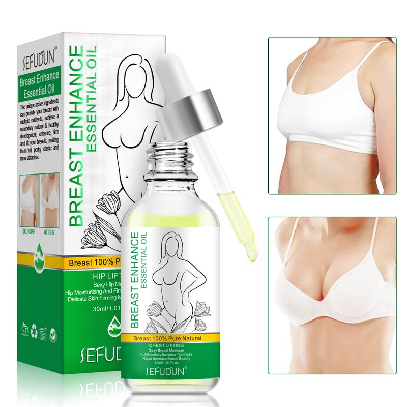 SEFUDUN Crema para el cuidado Mejora del aceite esencial Enriquecimiento posparto Fortalecimiento de los senos para mujeres jóvenes_voghion.com