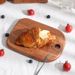 Ebony Wood Cutting Board – Mini Chopping Board For Baby Food Fruits Bread & Pizza (Small Dorm Kitchen Board)_voghion.com