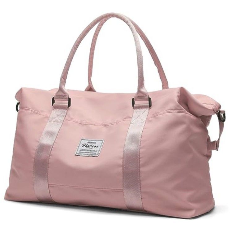 2024 Bolso de Viaje Bolsa de Equipaje de Moda de Gran Capacidad Bolsa de Noche para Hombres y Mujeres de Fin de Semana Almacenamiento de Viajes de Negocios Bolsa Grande Resistente y Duradera_voghion.com