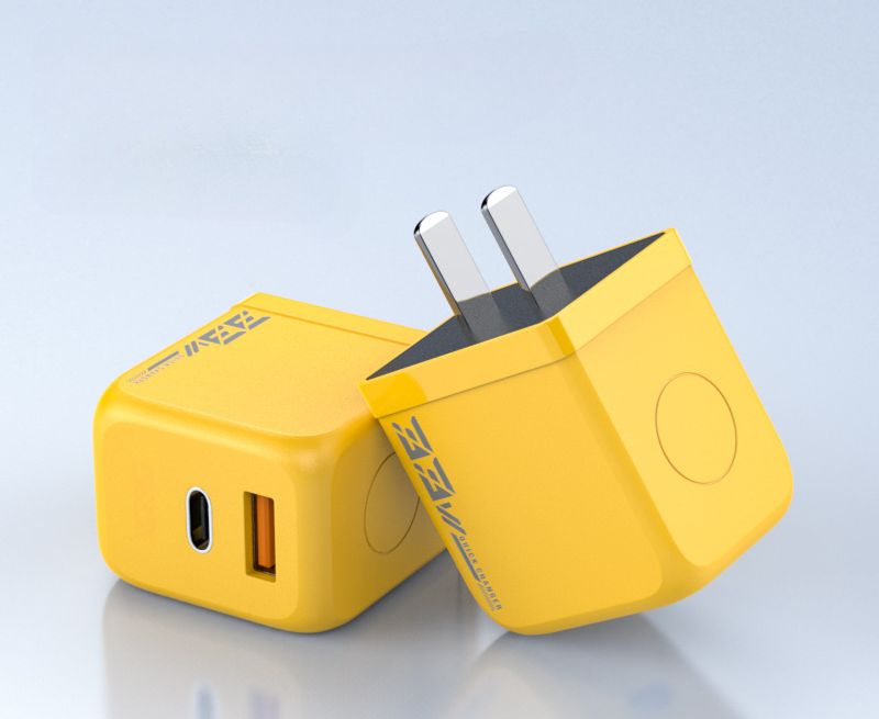 33W GaN Dual Port Mobile Phone PD Fast Charging 3C Certification Compatible With IPhone Charger_voghion.com