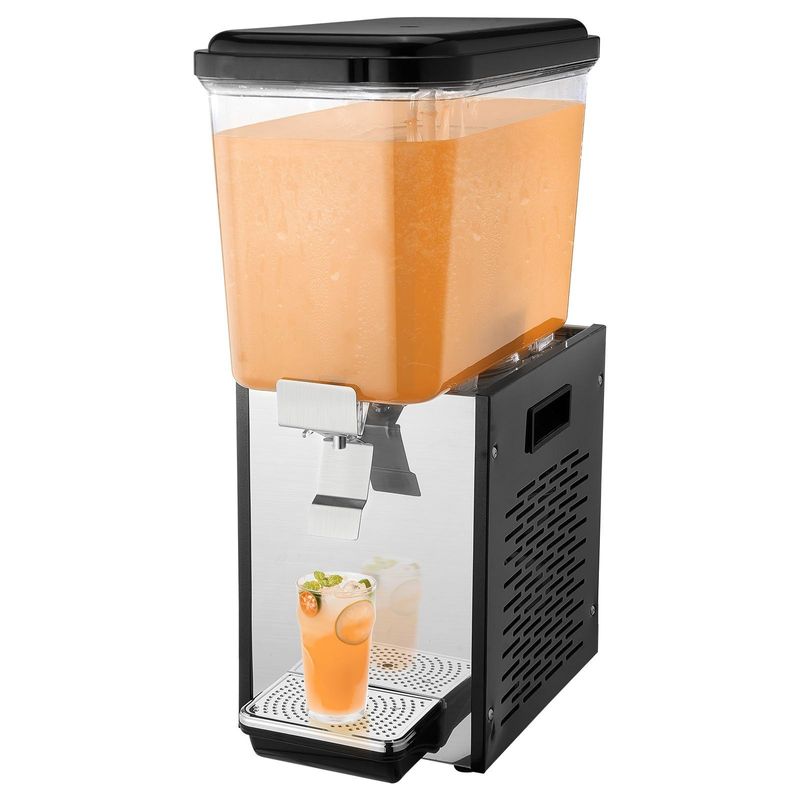 VEVOR Commercial Beverage Dispenser 18L Cold Juice Ice Drink Dispenser For Party_voghion.com
