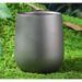 Outdoor pure water portable titanium eggshell camping supplies double-layer insulated drinking cup_voghion.com