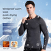 Autumn And Winter Merino Wool Quick-Dry Compression Sweat-Wicking Thermal Functional Hiking Skiing Breathable Long_voghion.com