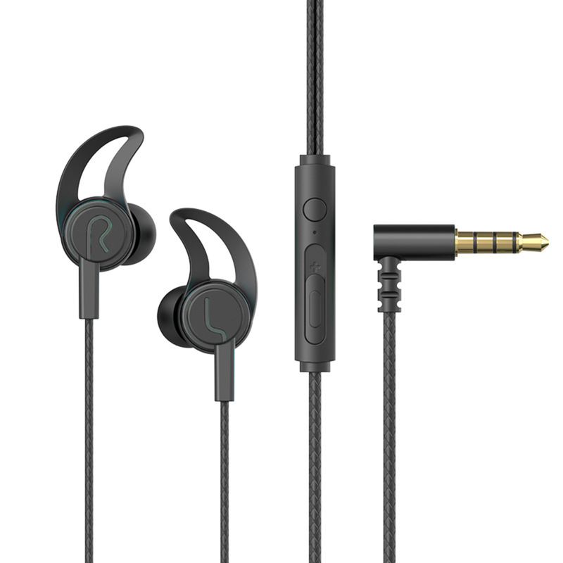 Kopfhörer mit Mikrofon, Rauschunterdrückung, Theater-Spiel-Sound, HD-kompatibler Anruf, keine Verzögerung, In-Ear-Kopfhörer, kabelgebundenes Telefon_voghion.com