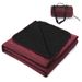 Polar Fleece Picnic Portable Outdoor Camping Extra Large Thickened Moisture-Proof Multi-Functional Travel Blanket_voghion.com