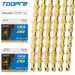 TOOPRE Mountain Gold Road Bike 8-Speed 9 10 11S Derailleur Chain Full Electroplated Rustproof_voghion.com