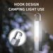 Cross-Border Multifunctional Outdoor LED Camping Strong Light Zoom Rechargeable Portable Hook Atmosphere Flashlight_voghion.com