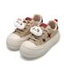 Women's Versatile Sneakers With Cute Plush Pendants, Thick Soled Large Size Women's Shoes, Soft Soles That Won't Tire Your Feet Casual Shoes_voghion.com