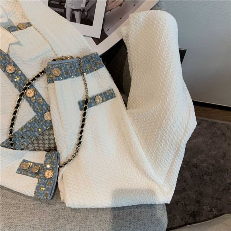 Damenbekleidung High-End-modische Lady Age Reducing Wide Leg Pants Zweiteiliger Anzug für Frauen Neue Frühlingskleidung_voghion.com
