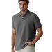 Herren Poloshirt Einfarbig Kurzarm Lässiges Slim Revershemd_voghion.com