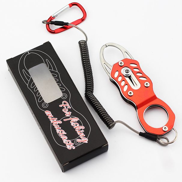 Attrezzi da pesca Mini Fish Controller Acciaio inossidabile Lure Hook Remover Fish Clamp Multifunzionale portatile Esca Fish Control Strumento da pesca_voghion.com