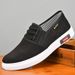 Herren Atmungsaktive Canvas-Schuhe für Jugendliche Studenten Slipper Wanderschuhe Fahrschuhe Halbschuhe Haus Mokassins Arbeit Skate Flats_voghion.com
