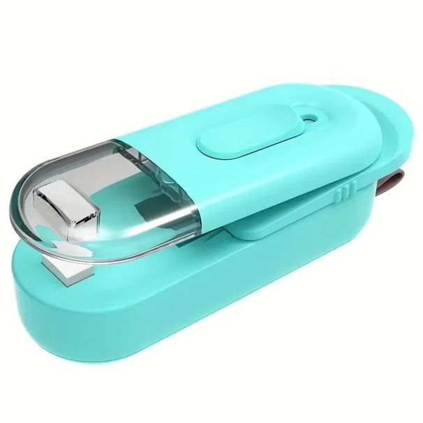 Mini macchina sigillatrice con ricarica USB, macchina sigillatrice a caldo, macchina sigillatrice portatile ricaricabile per la conservazione di alimenti in sacchetti di plastica._voghion.com