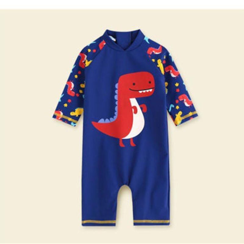 Children's Boys' One-piece Small, Medium, Large Children's Swimsuit, Baby And Toddler Sun Protection Diving Suit Set,_voghion.com