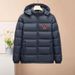 Men's Clothing Cotton Padded Jacket Thickened Jacket With Detachable Hat For Middle Aged And Young People Short Cotton Padded Jacket Badge Style_voghion.com