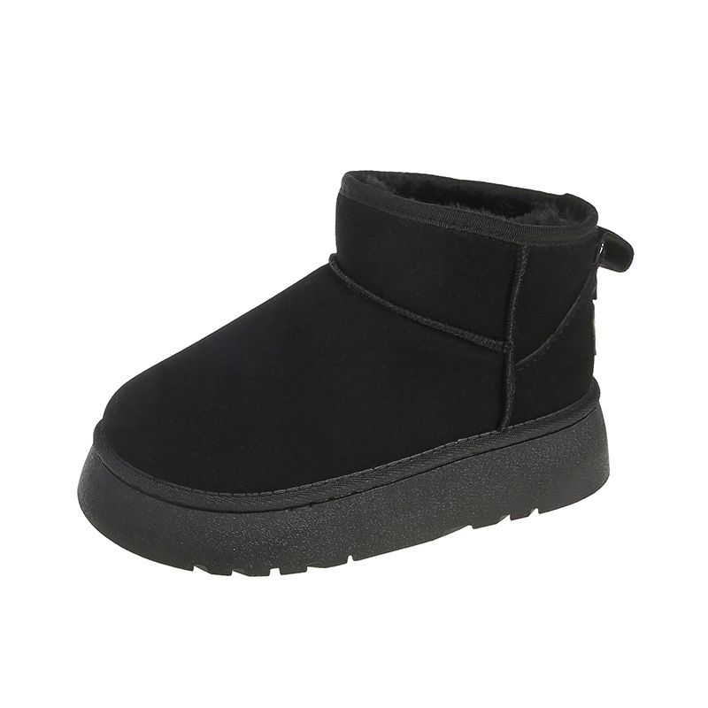 Snow boots women's winter new cotton shoes plus velvet thickened outer wear winter shoes cold-resistant anti-slip boots_voghion.com