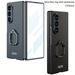 For Samsung Zfold6 Mobile Phone Case Ultra-Thin Shell Film Integrated Folding Screen Protective Cover Ring Bracket New_voghion.com