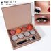 Set di trucco: 8 ombretti in mousse, blush, opaco, fine, facile da colorare, trucco a lunga durata e anti-sbavatura._voghion.com