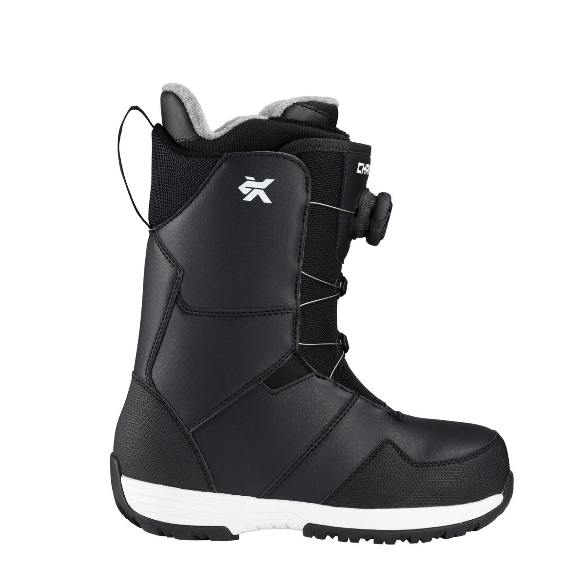 Snowboardstiefel für Erwachsene mit BOA-Stahlschnalle, Schnellverschluss, warm und rutschfest – ideal für Damen und Herren._voghion.com