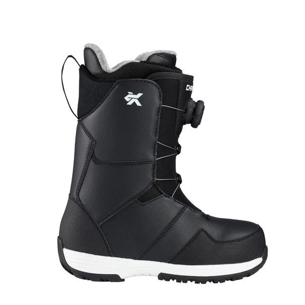 Snowboardstiefel für Erwachsene mit BOA-Stahlschnalle, Schnellverschluss, warm und rutschfest – ideal für Damen und Herren._voghion.com